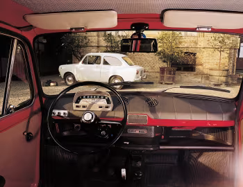 Panel frontal Fiat 850 '1964–71