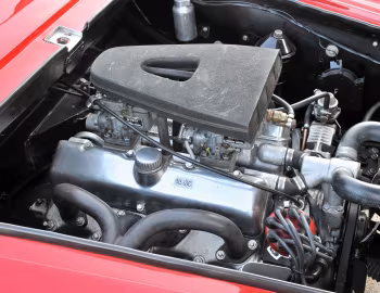 Bajo el capó Fiat 8V Cabriolet (#0050) '1953
