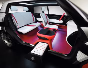 Interior Fiat Concept Centoventi '03.2019