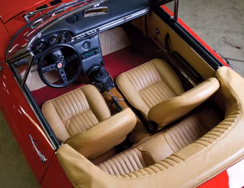 Interior Fiat Dino Spider (135) '1966–69