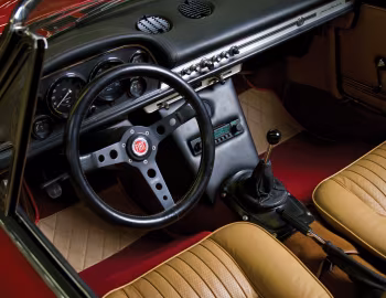 Panel frontal Fiat Dino Spider (135) '1966–69