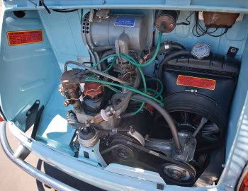 Bajo el capó Fiat 600 Jolly '1958–62