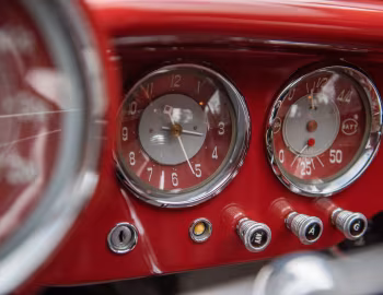 Комбінація приладів Fiat 8V Coupe (#0042) '1954