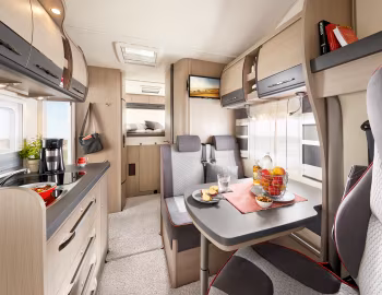 Interior 2018–20 Hobby Siesta De Luxe A60 GF '2017–20