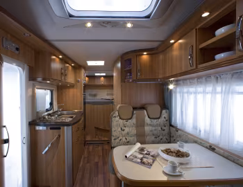 Interior 2009–11 Hymer Camp 634 '2008–11