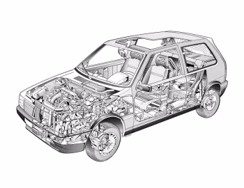 Fiat Uno Turbo i.e. (146) '1985–86