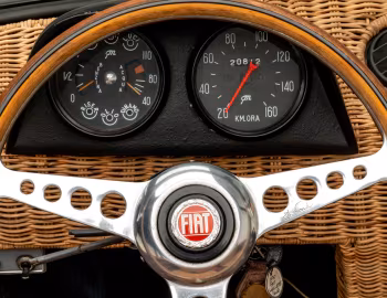 Комбинация приборов Fiat 850 Shellette '1968–72