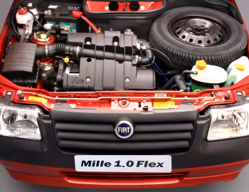 Bajo el capó 2006–08 Fiat Mille Fire 3-door (146) '2005–08