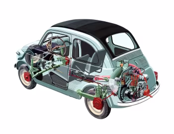 Fiat Nuova 500 (110) '07.1957–10.1959