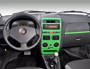 Panel frontal Fiat Palio Weekend Elétrico (178) '2008–09