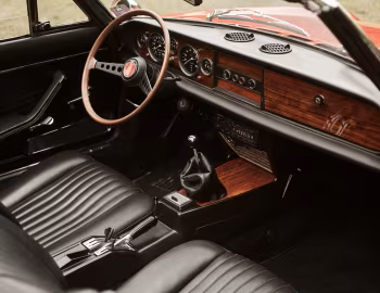 Interior Fiat 124 Sport Spider (AS) '1966–69
