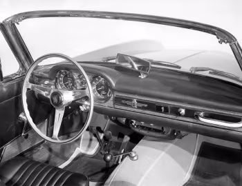 Interior Fiat 1600 S Cabriolet (118) '1963–65