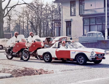 Fiat Abarth 124 Spider Rijkspolitie '1974