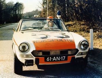 Fiat Abarth 124 Spider Rijkspolitie '1974