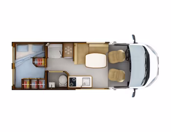 Interior 2021–pr. Rapido V65 XL '2020–pr.