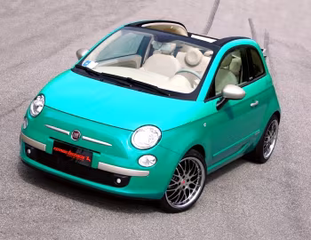 Romeo Ferraris Fiat 500C Sardinia '2010