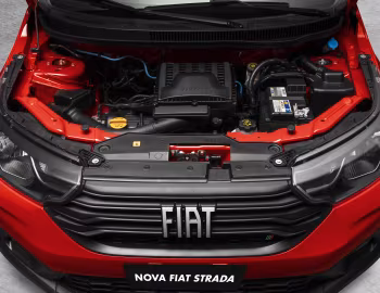 Bajo el capó 2021–pr. Fiat Strada Freedom Cabine Dupla (281) '2020–pr.