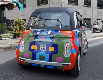Fiat Topolino Fantasia Geometrica Gallo (354) '04.2025