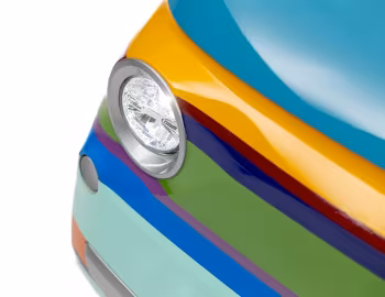 Fiat Topolino Righe Multicolor Gallo (354) '04.2025