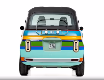 Fiat Topolino Righe Multicolor Gallo (354) '04.2025