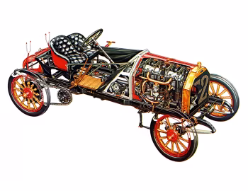 Fiat Tipo 130 HP Grand Prix Corsa '1907