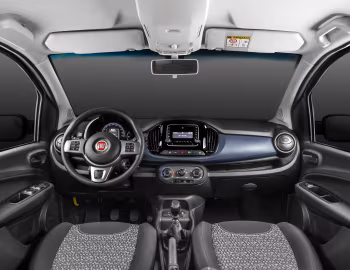 Interior 2017–18 Fiat Uno Attractive (327) '2016–18