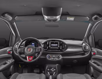 Interior 2017–18 Fiat Uno Sporting (327) '2016–18