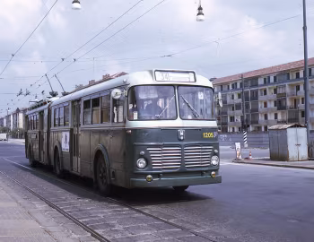 Fiat 2405F Viberti Monotral CV12 [Finland] '1955–60