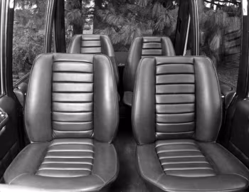 Interior Fiat Visitors Bus '1975