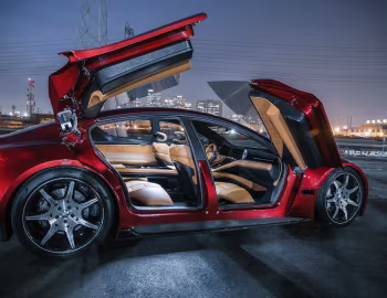 Interior Fisker EMotion '01.2018