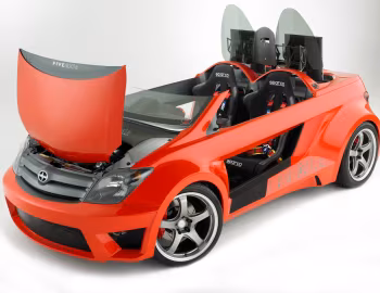 Five Axis Scion xA Speedster Concept '11.2005