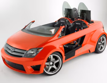 Five Axis Scion xA Speedster Concept '11.2005