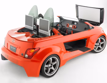 Five Axis Scion xA Speedster Concept '11.2005