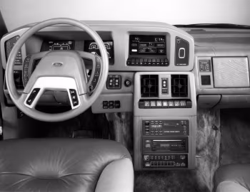 Panel frontal Ford HFX Aerostar Concept '1987
