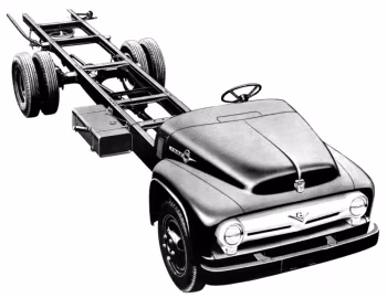 1956 Ford B-600 Chassis