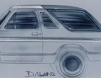 Croquis 1978 Ford Bronco