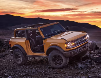 2021 Ford Bronco 2-Door Black Diamond Sasquatch Pkg. Preproduction '2020
