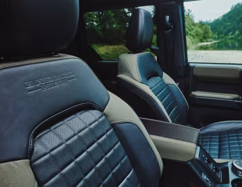 Interior 2027 Ford Bronco Filson [North America] '2026