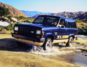 1984 Ford Bronco II XLS (U14) '03.1983–84