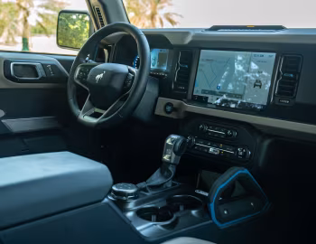 Interior Ford Bronco Wildtrak 4-door [UAE] '2021–pr.
