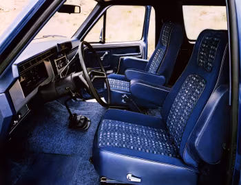 Interior 1982 Ford Bronco XLS (U150)