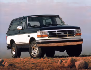 1992–93 Ford Bronco XLT (U15) '1991–93