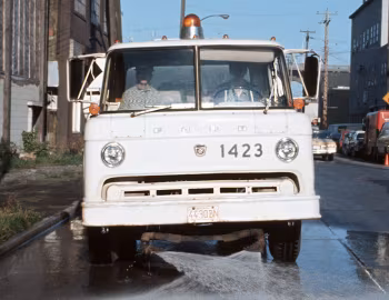1957 Ford C-600 Sweeper