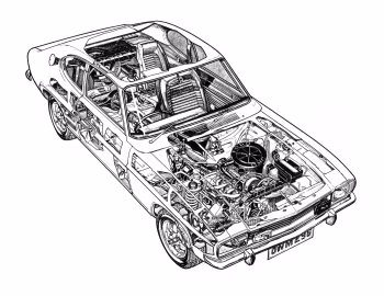 Ford Capri (MkI / ECJ) '1967–74