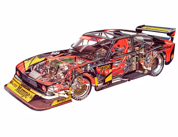 Zakspeed Ford Capri Turbo DRM Group 5 '1978–81