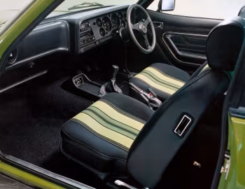 Interior Ford Capri S [UK-spec] '05.1976–77