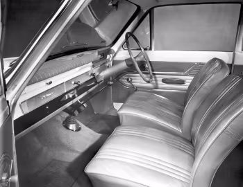 Interior Ford Consul Cortina 2-door Saloon [UK-spec] (MkI) '1962–64
