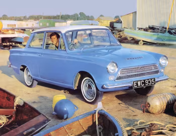 Ford Consul Cortina 2-door Saloon [UK-spec] (MkI) '1962–64