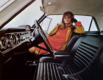 Interior Ford Cortina GT 4-door Saloon (MkII) '1966–70