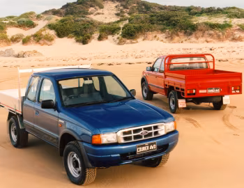 Ford Courier XL 4WD Super Cab Chassis [Australia] (UN) '1999–2001